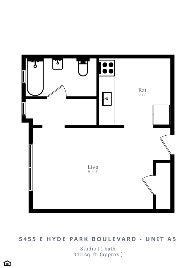 5455 S Blackstone Ave Studio-1 Bed Apartment for Rent - Photo Gallery 13